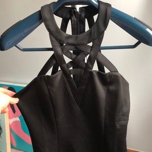 Forever 21 black mini dress